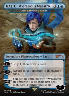 KAITO, Mysterious Maestro - Jace, Unraveler of Secrets Secret Lair Drop - Hatsune Miku